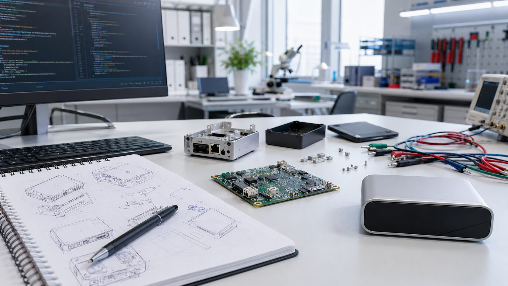 From idea to finished electronic device - design and manufacturing